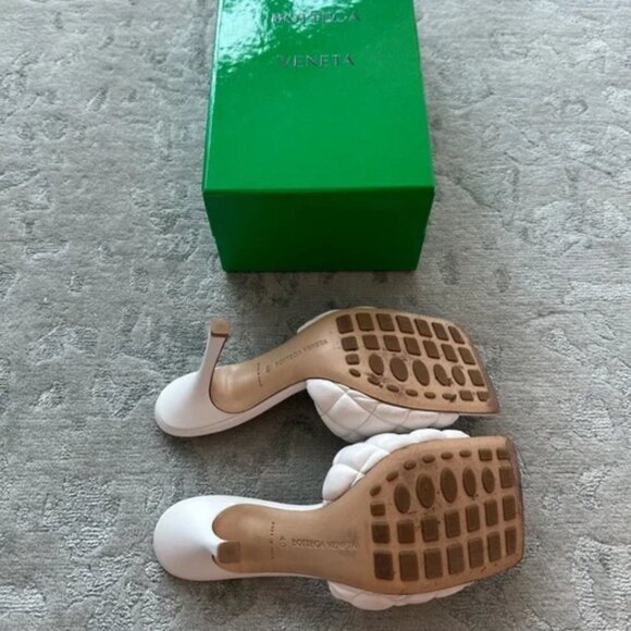 Bottega Veneta Padded Mule - Optic White - Picture 2 of 8